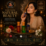 Luxury Floral Attar Collection (Alcohol-Free)