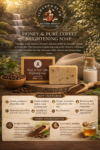 Coffee & Goat Milk Brightening Soap pack of 3