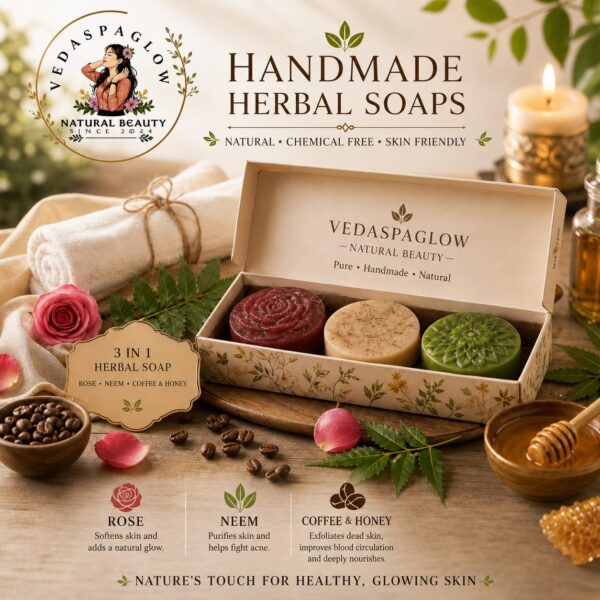 NEEM & TULSI GLYCERIN SOAP PACK OF 3