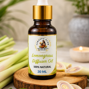 Lemon Grass Diffuser Oil With Clay Flower